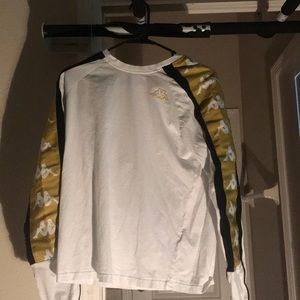 KAPPA gold/black/white long sleeve